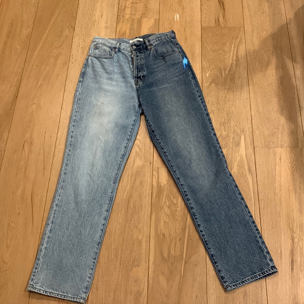 Pacsun split tone dad jeans